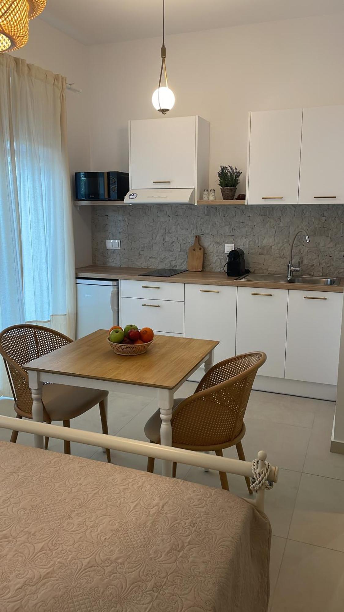 Aristidis Apartments Ájos Jeórjos Eksteriør bilde